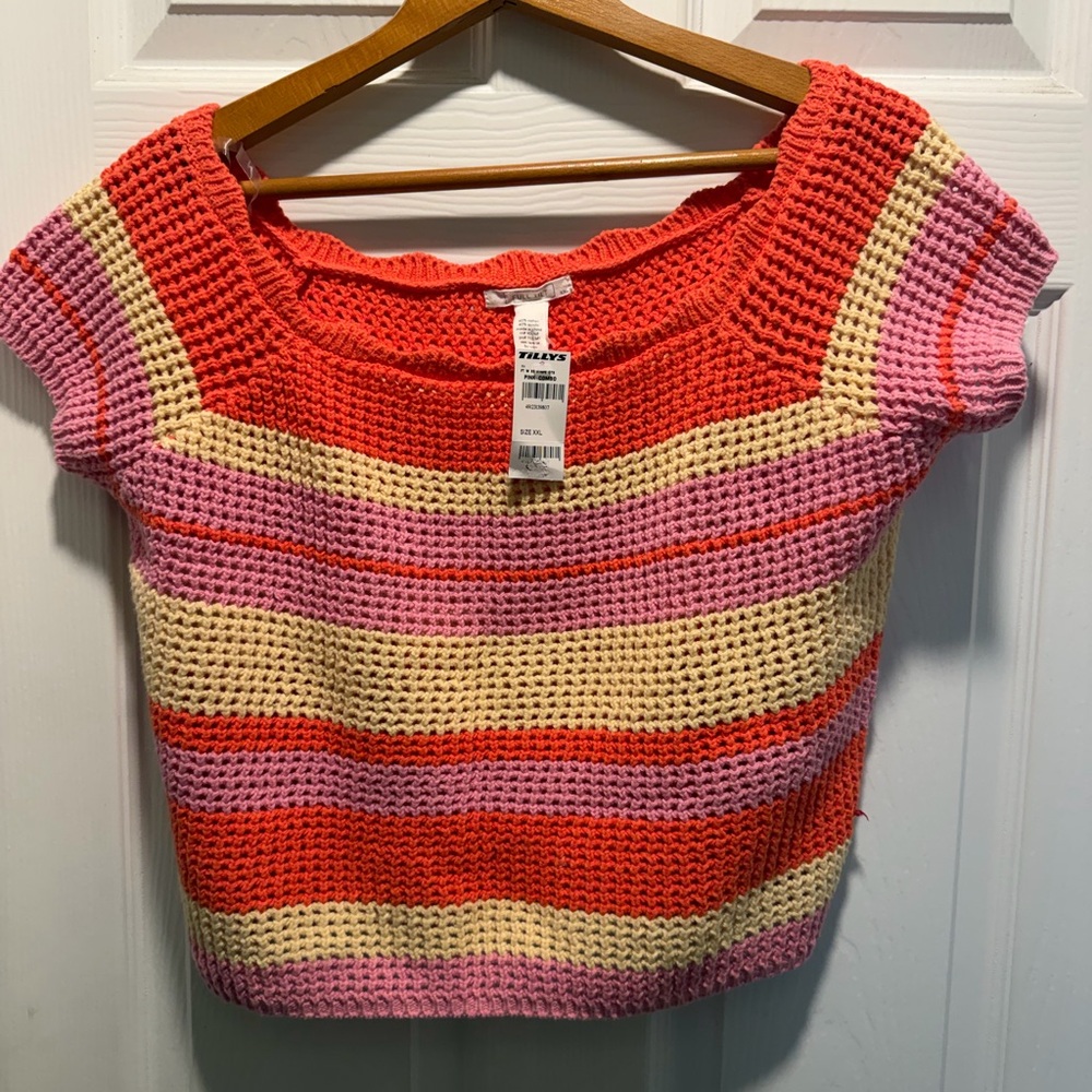 Full Tilt Vibrant Knit Top